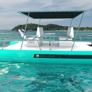 Kaicycles-NEO-Electric-Boat-model-diagonal-sea
