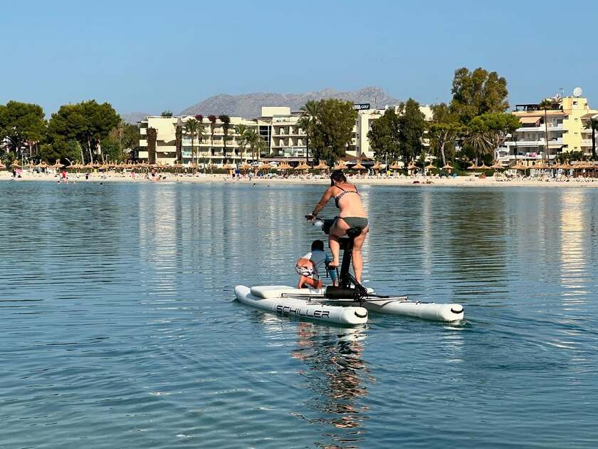water bikes en urkabia